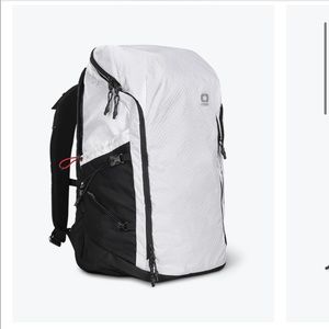 White OGIO Fuse backpack